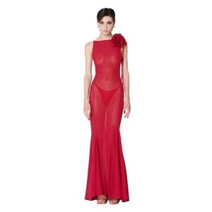 ruched corset dress Ladivine 7483 Corset Evening Bridesmaids Dress Ruched Long Fitted Skirt 10 / Light Blue